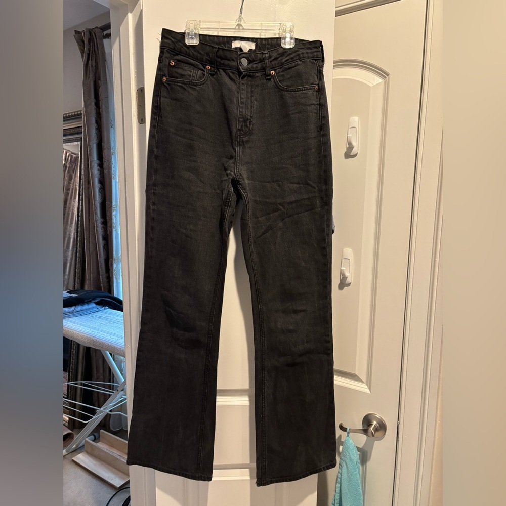 H&M Black Flare & Wide Leg Jeans